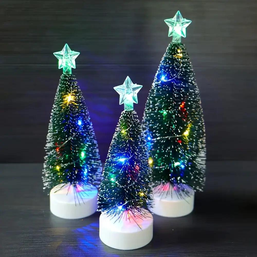 Copper LED Wire Light Tree Christmas Decoration by House Of Avana