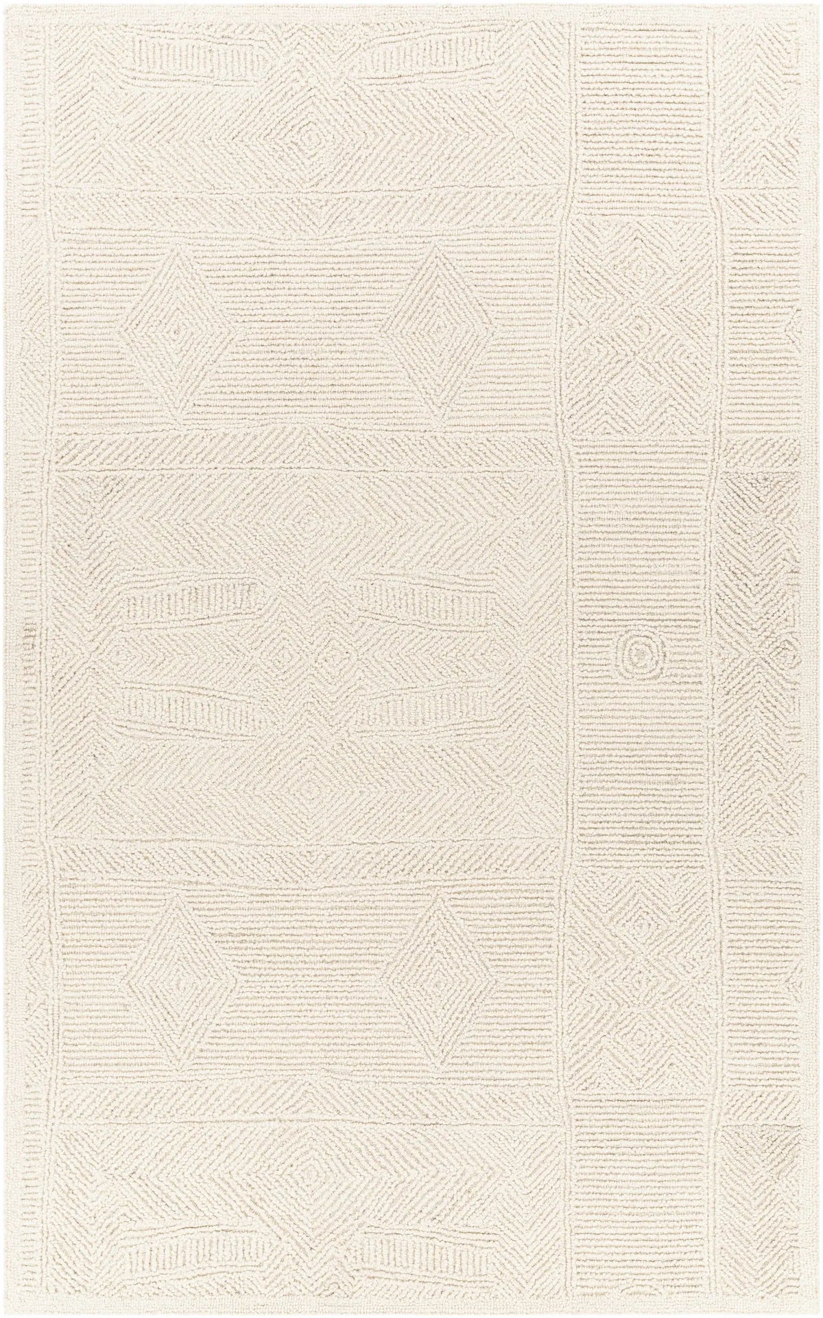 Cork Textured Wool Rug