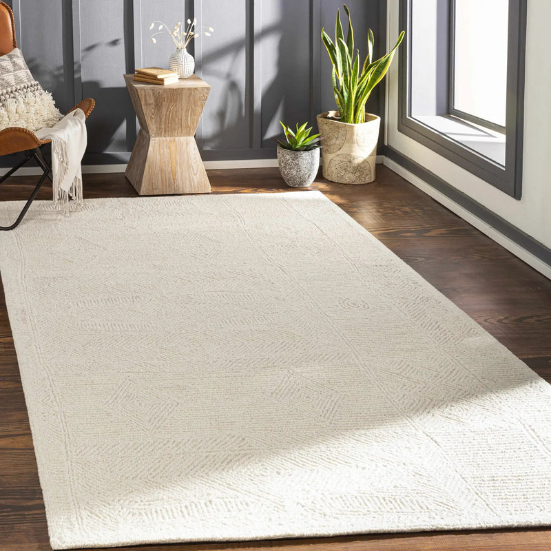 Cork Textured Wool Rug by Boutique Rugs