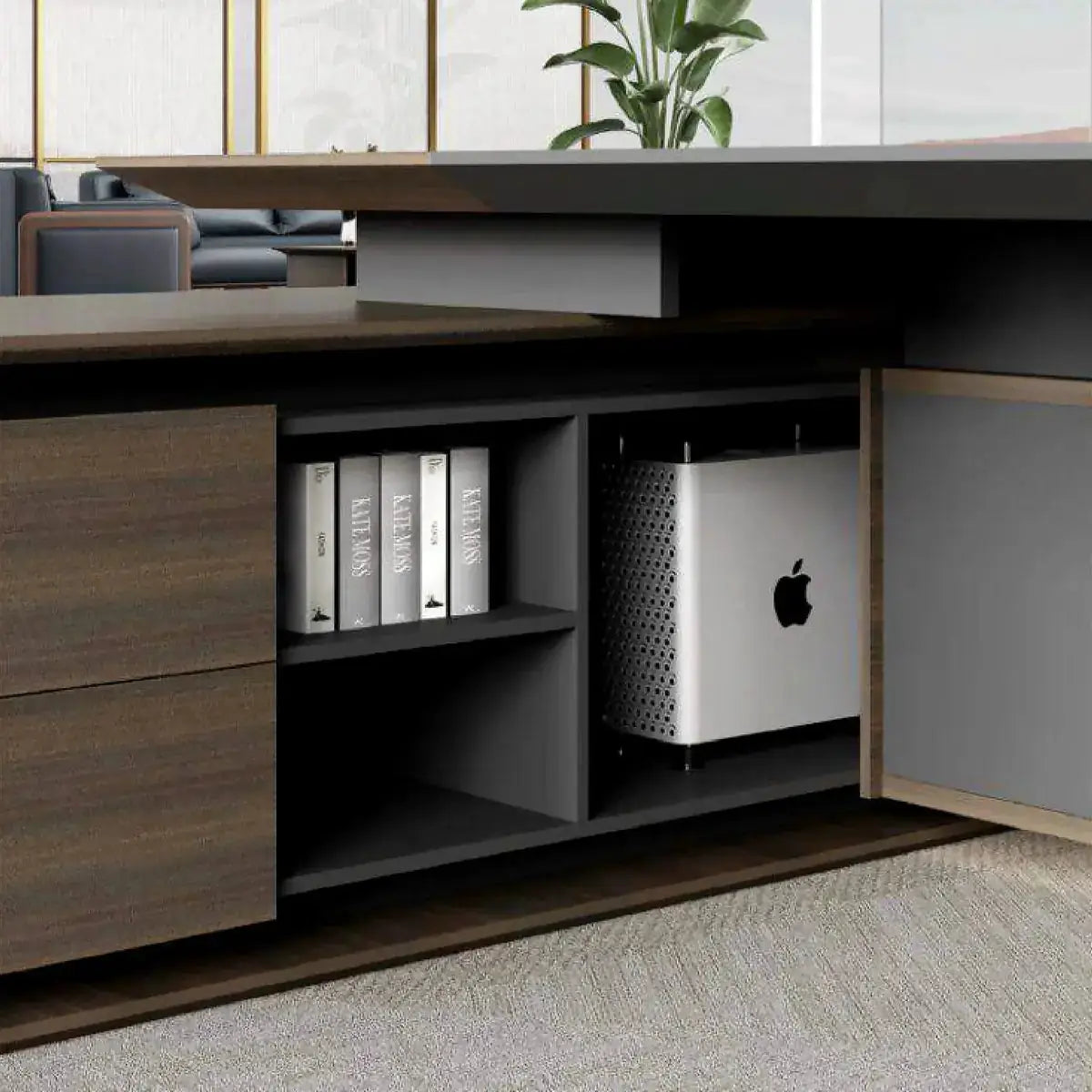 Cole · Modern L-Shaped Executive Desk by Arc Grove