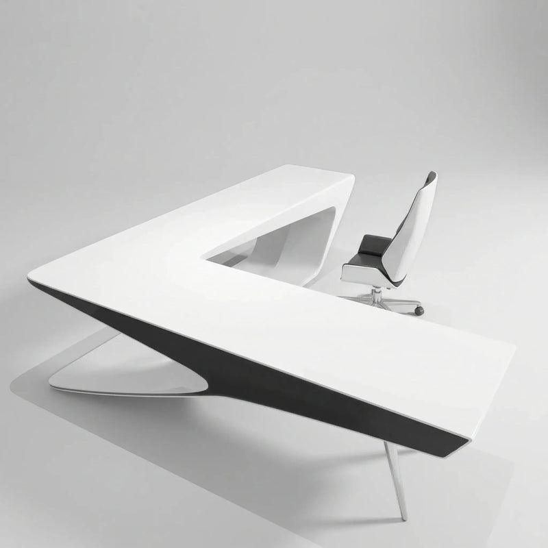 Chevron · L-Shaped Executive Desk by Arc Grove