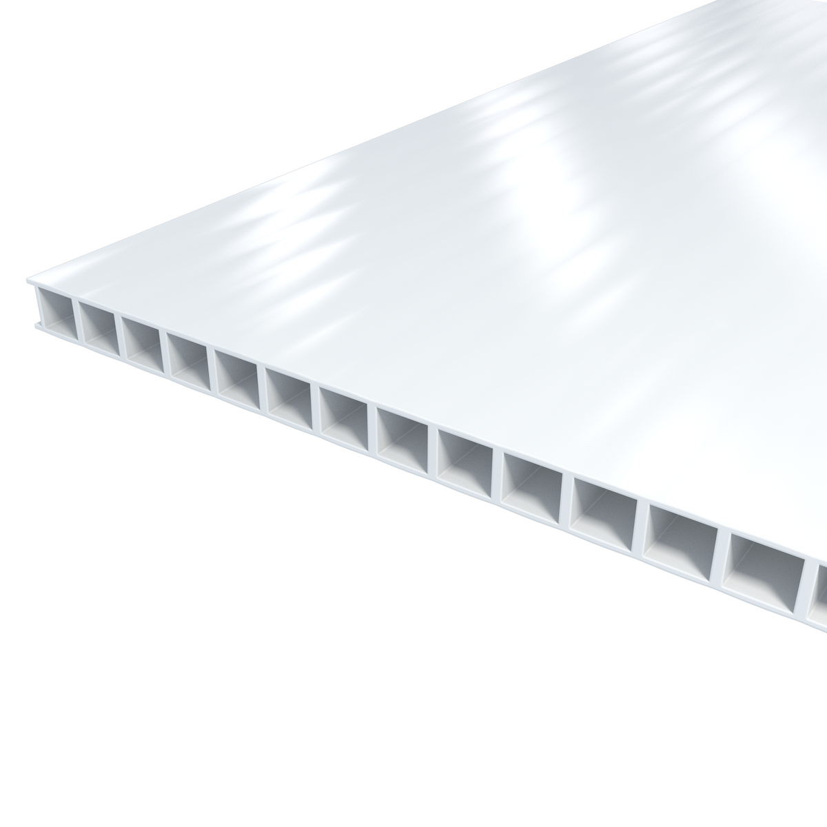 Corrugated Plastic Sheets - 24 x 36 inches - Acoustic Foam Backing, photo 2 of 3