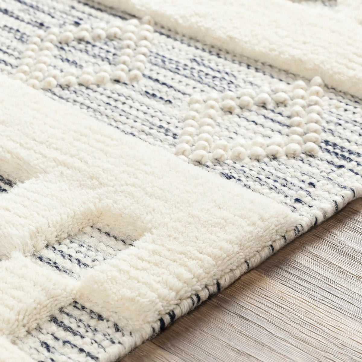 Corry Cream&Black Wool Rug - Clearance, photo 6 of 11