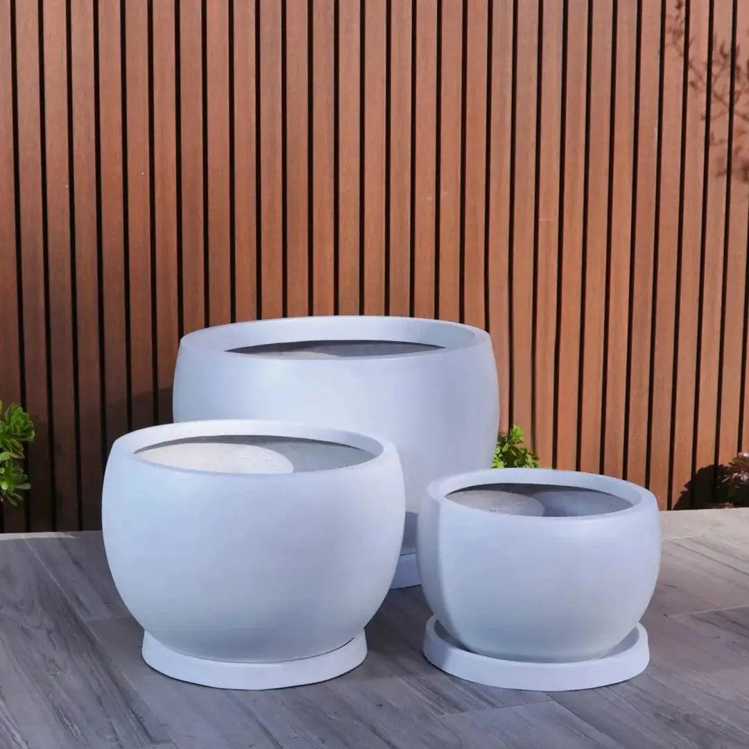 Corsica Lightweight Planter Fiber Series by ModaConcrete - Direct source for architectural and precast concrete