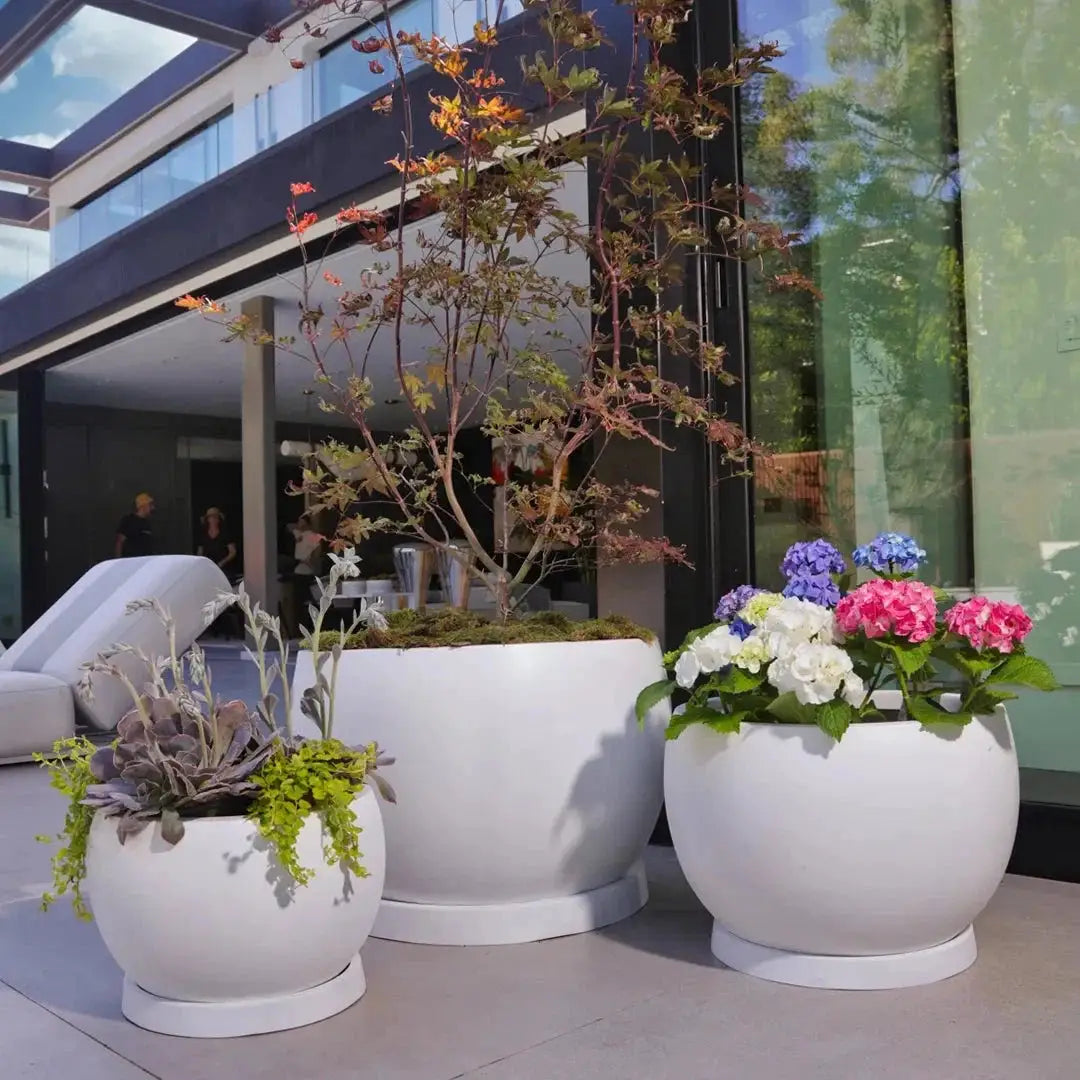 Corsica Lightweight Planter Fiber Series by ModaConcrete - Direct source for architectural and precast concrete