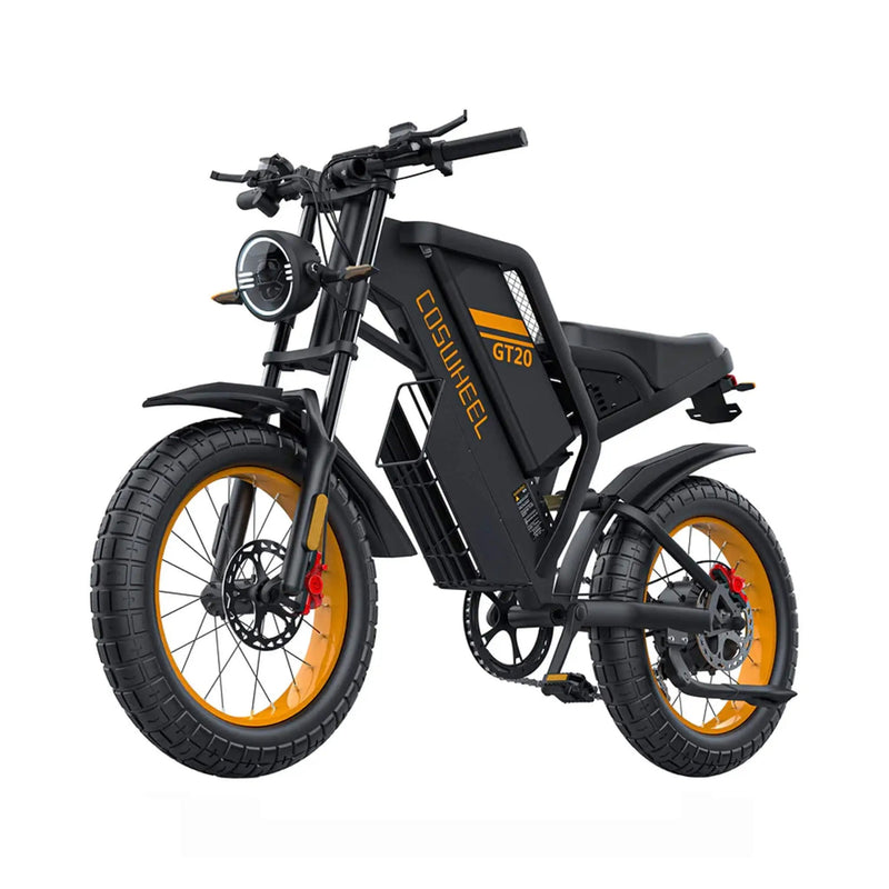 Coswheel GT20 48V/25AH 1500W Full-Suspension Fat Tire Electric Bike (SAK64092) by SAKSBY WHOLESALE