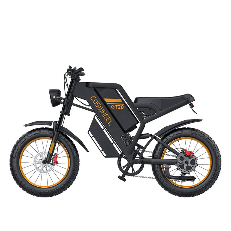 Coswheel GT20 48V/25AH 1500W Full-Suspension Fat Tire Electric Bike (SAK64092) by SAKSBY WHOLESALE