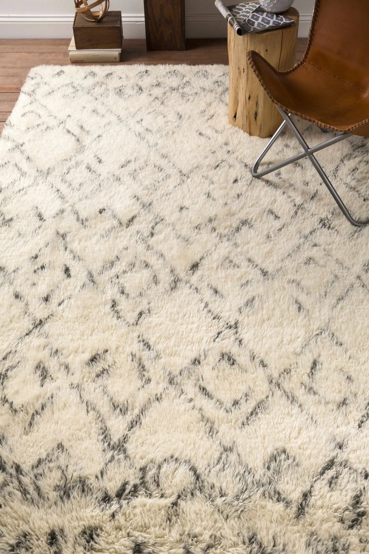 Cotgrave 2x3 Cream Trellis Small Wool Rug - Clearance, photo 4 of 9