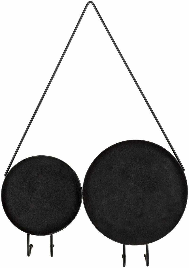 Cotmon Black Iron Frame Mirror - Clearance by Boutique Rugs