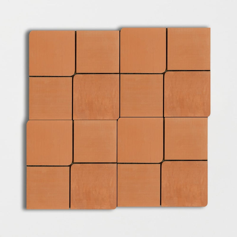 Cotto Natural Nicht Terracotta Mosaics 12 3/8x12 3/8 Terracotta Natural 12x12 Mosaics