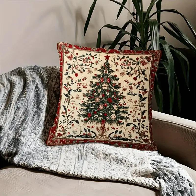 Cotton Plush Pillow Cover, Double-Sided 2D Animal Print, 45.72x45.72 cm by House Of Avana