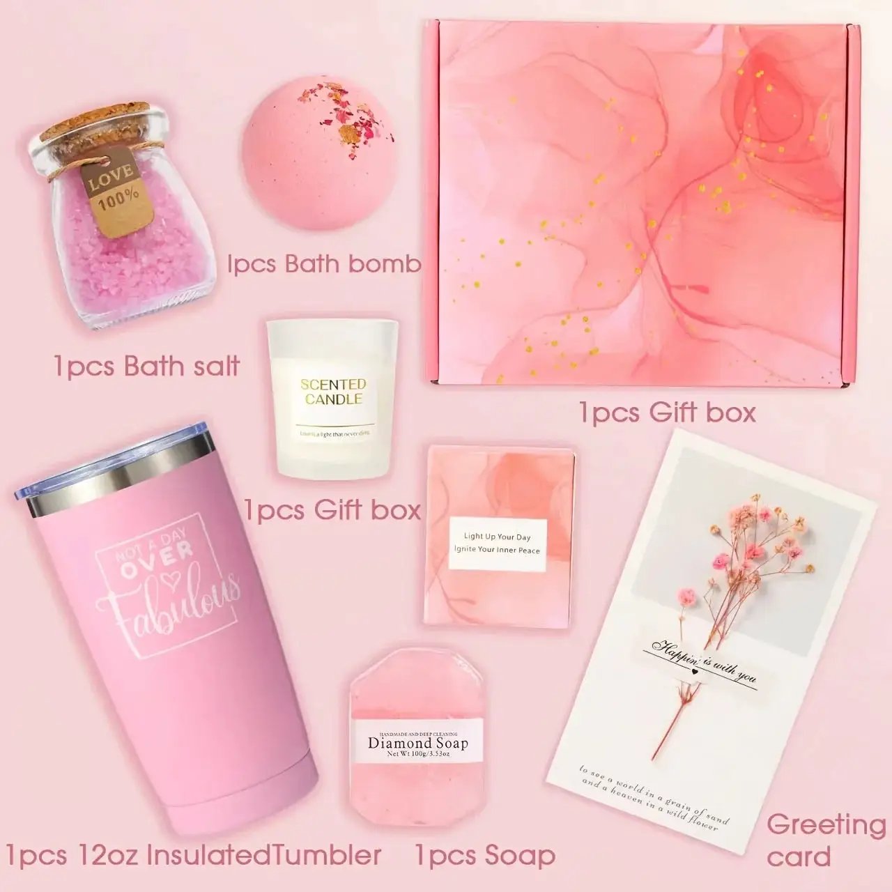 Cotton Spa Gift Set with Rejuvenating Essentials by House Of Avana