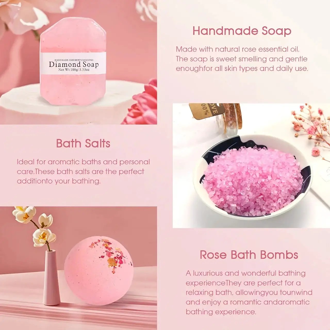 Cotton Spa Gift Set with Rejuvenating Essentials by House Of Avana
