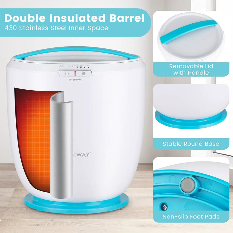 Countertop Towel Warmer Bucket with Auto Shut off by DirectDeals