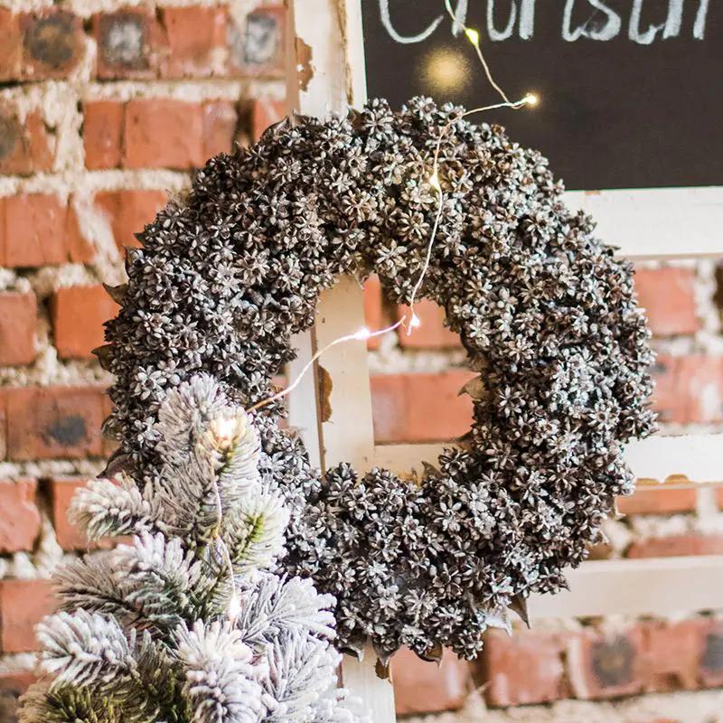 Country Small Silk Wreath in Various Design by RusticReach