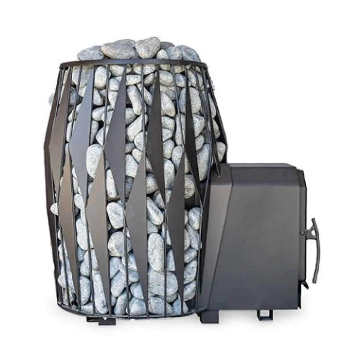 Cozy Heat OG Thru-Wall Sauna Stove With Sauna Stones [COZY OG-TW] (SAK75861) by SAKSBY WHOLESALE