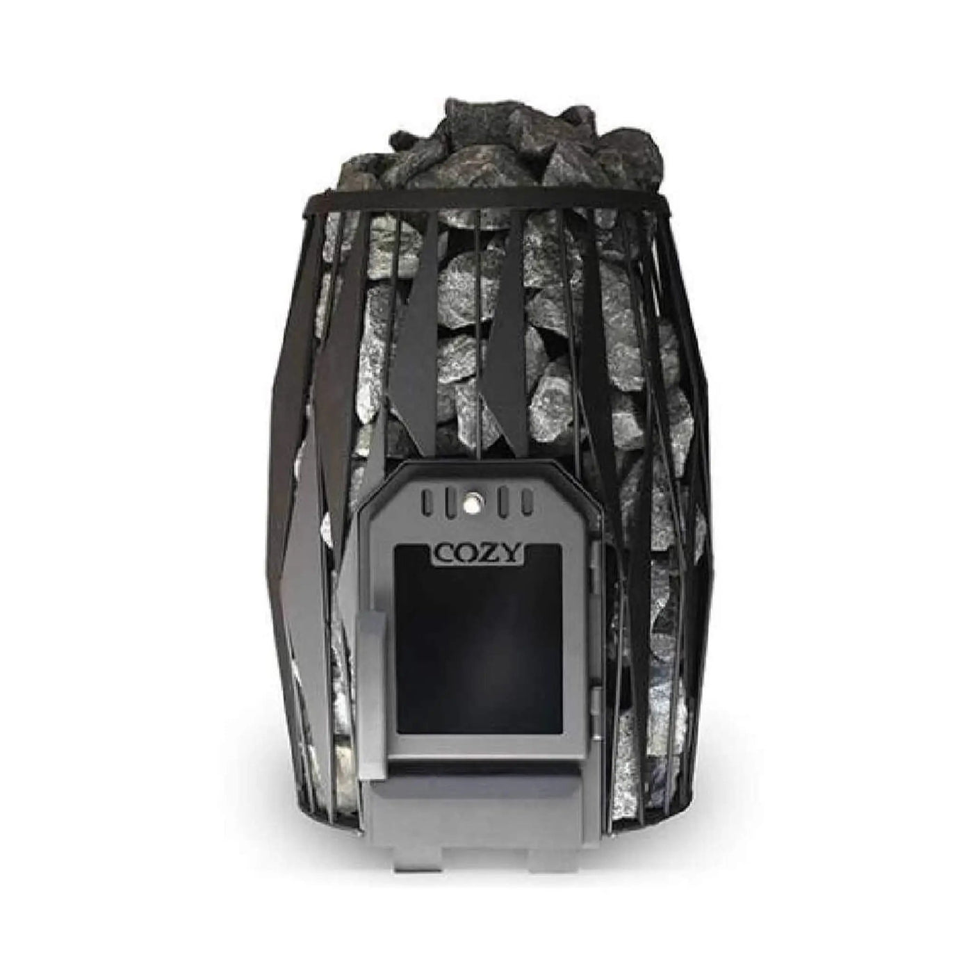 Cozy Heat OG Wood-Burning Sauna Stove With Sauna Stones [COZY OG] (SAK37298) by SAKSBY WHOLESALE