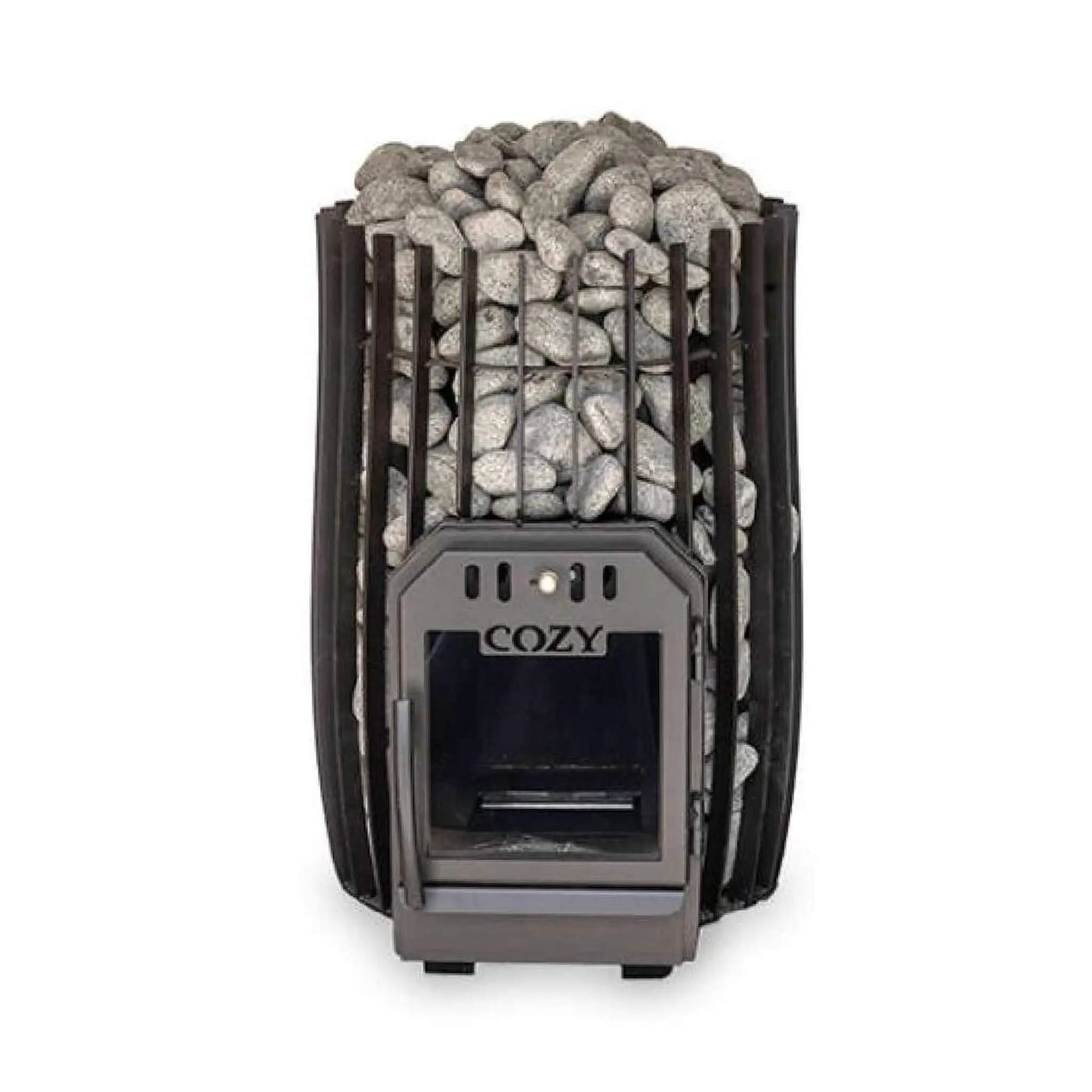 Cozy Heat SW Cylindrical Shape Sauna Stove With Sauna Stones [COZY SW] (SAK48563) by SAKSBY WHOLESALE