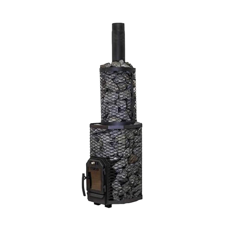 Cozy Heat Wood-Burning Floor Mount Sauna Stove With Chimney Kit And Sauna Stones [COZY] (SAK57382) by SAKSBY WHOLESALE