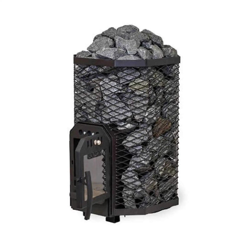 Cozy Heat Wood-Burning Floor Mount Sauna Stove With Chimney Kit And Sauna Stones [COZY] (SAK57382) by SAKSBY WHOLESALE