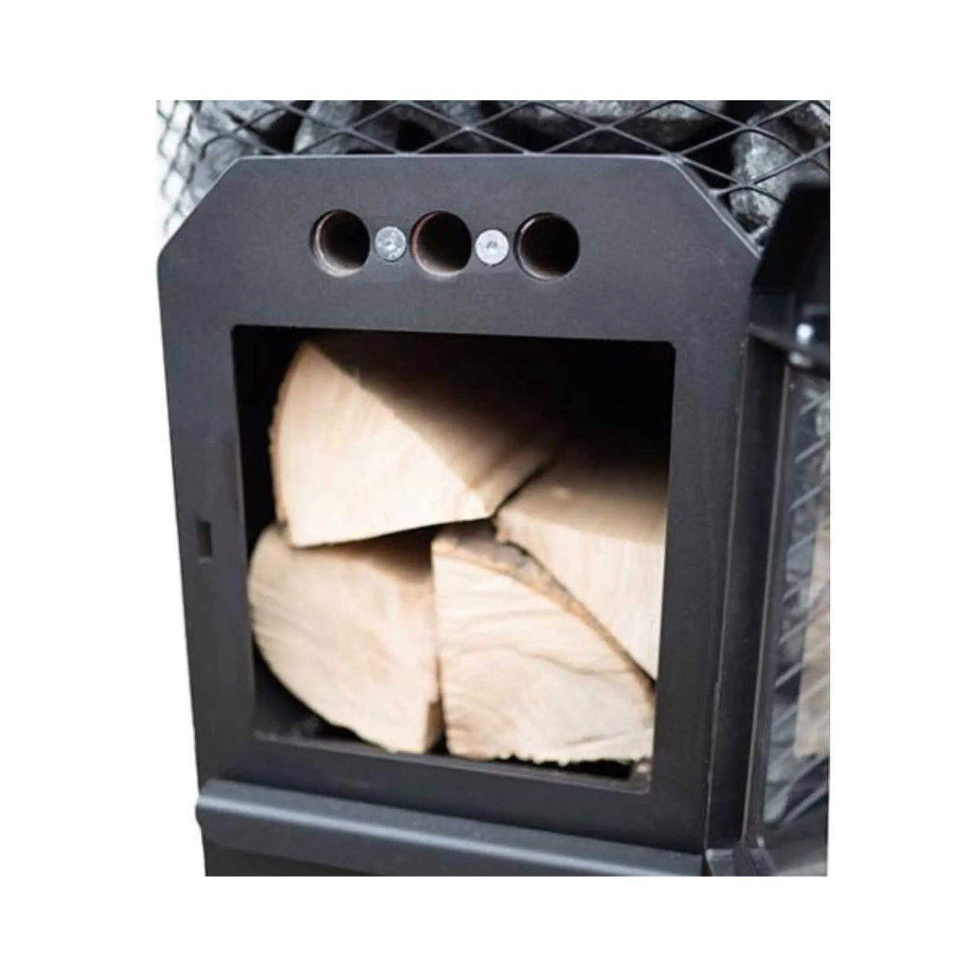 Cozy Heat Wood-Burning Floor Mount Sauna Stove With Chimney Kit And Sauna Stones [COZY] (SAK57382) by SAKSBY WHOLESALE