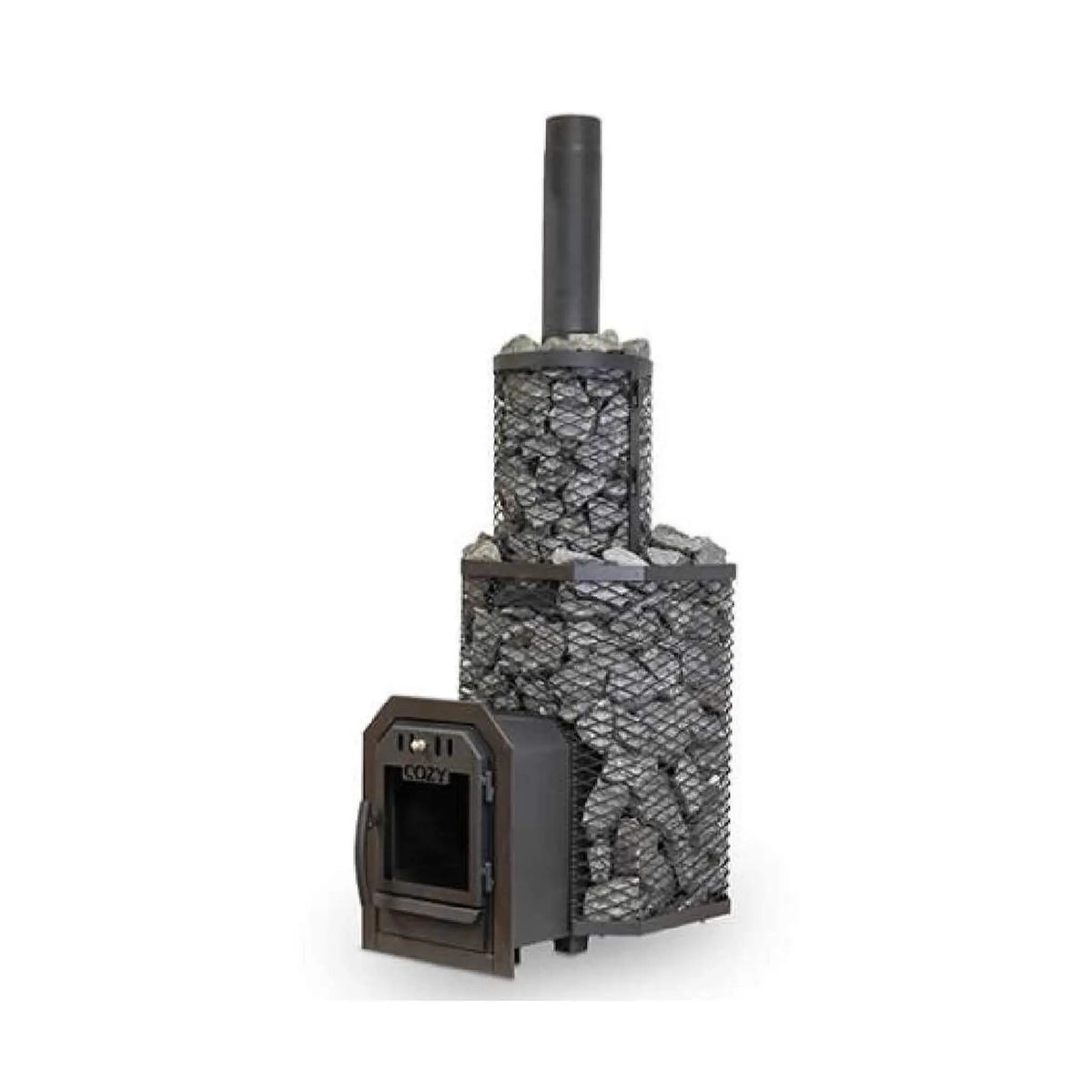 Cozy Heat Thru-Wall Wood Fired Sauna Heater Stove [COZY TW] (SAK82634) by SAKSBY WHOLESALE