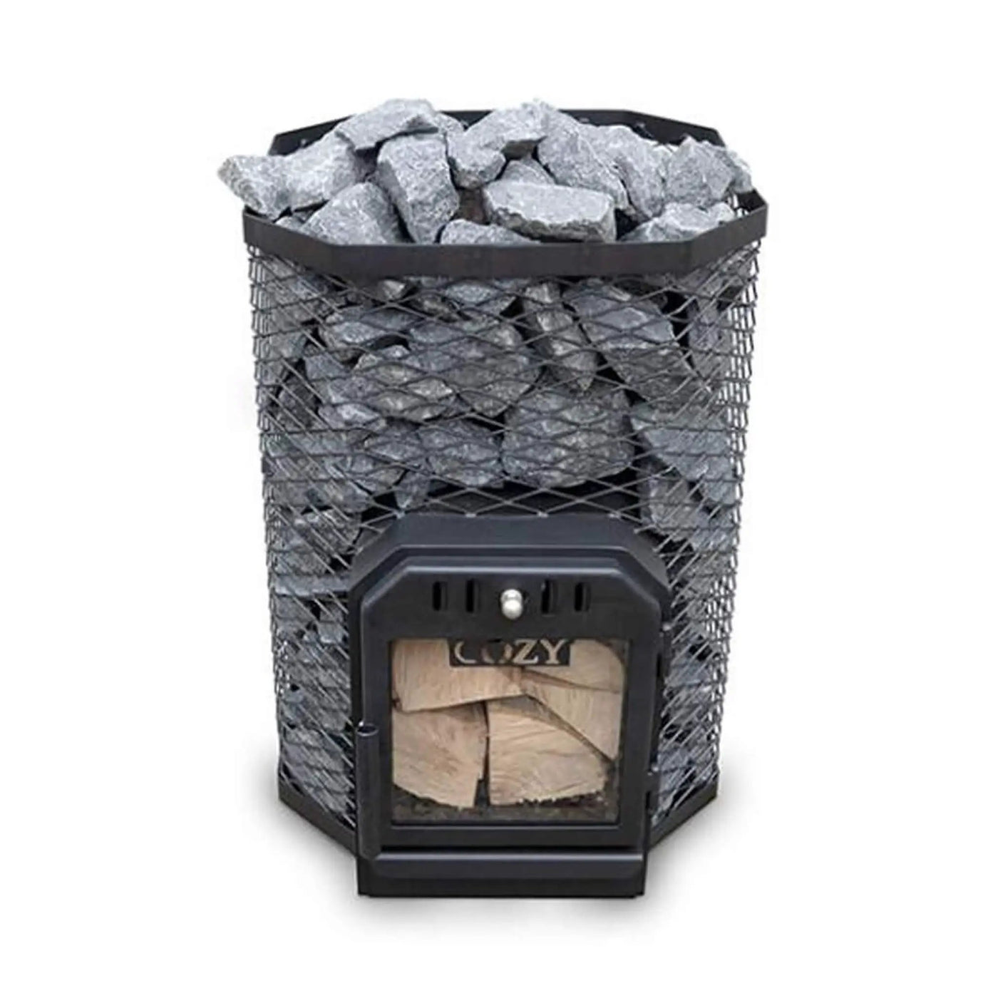 Cozy Heat Thru-Wall Wood Fired Sauna Heater Stove [COZY TW] (SAK82634) by SAKSBY WHOLESALE
