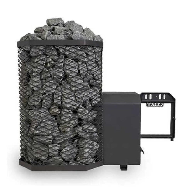 Cozy Heat Thru-Wall Wood Fired Sauna Heater Stove [COZY TW] (SAK82634) by SAKSBY WHOLESALE