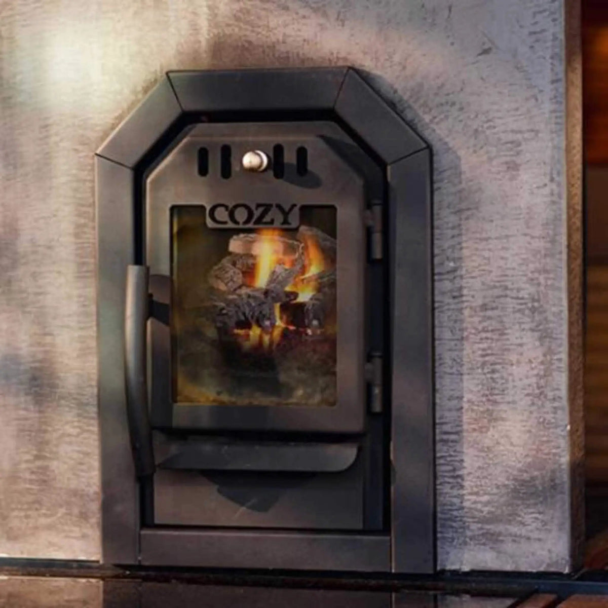 Cozy Heat Thru-Wall Wood Fired Sauna Heater Stove [COZY TW] (SAK82634) by SAKSBY WHOLESALE