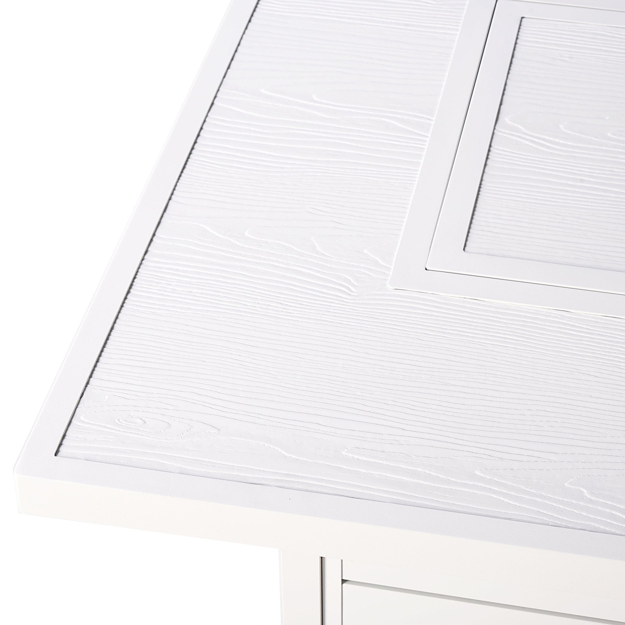 Aluminum 48-in Rectangular Propane Fire Table, Beads, Covers and Lid by Sharicks