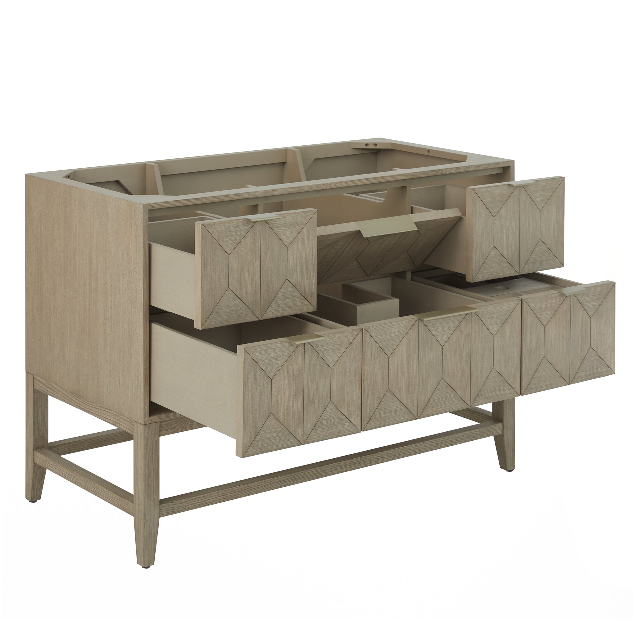 James Martin Emmeline 48" Single Bathroom Vanity, Pebble Oak, view 22
