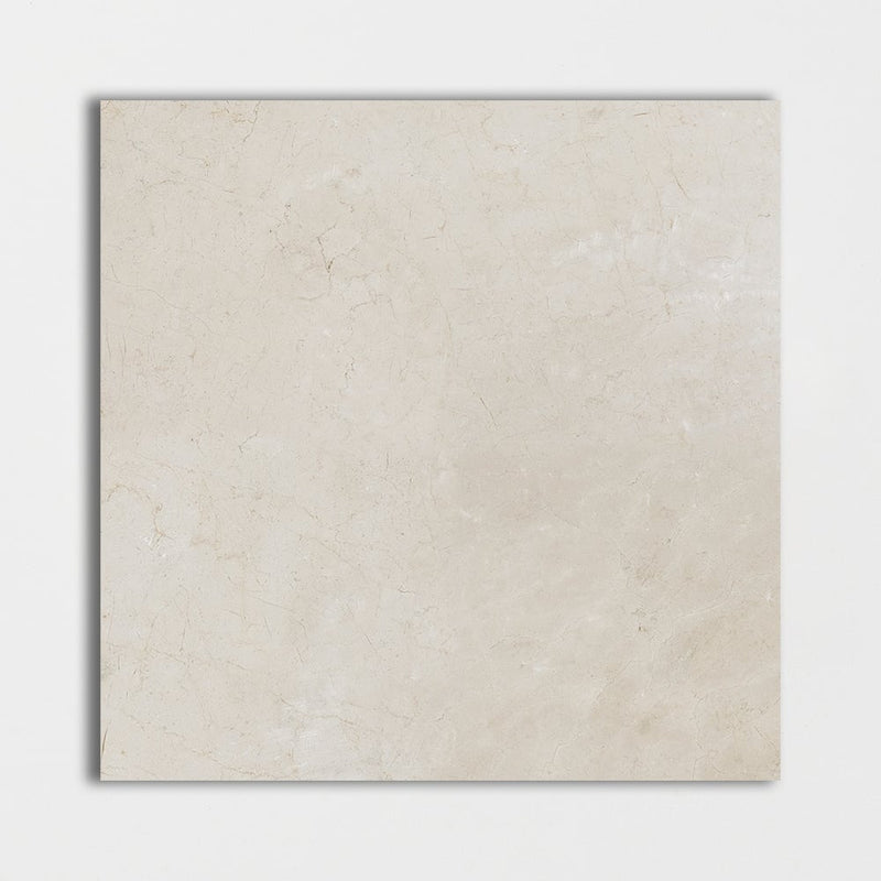 Crema Marfil Polished Marble Tiles 18x18 Marble Polished 18x18 Tiles