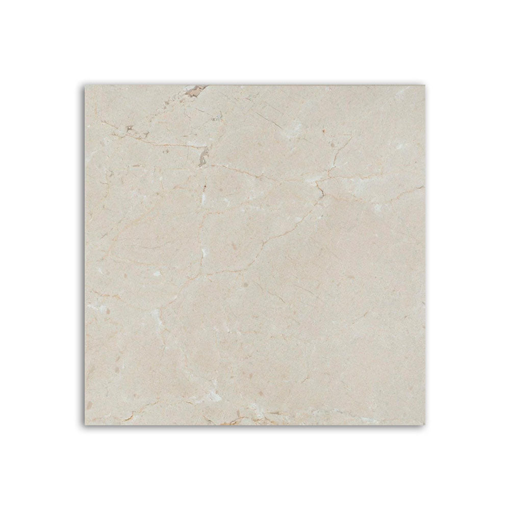 Crema Marfil Polished Marble Tiles 18x18 Marble Polished 18x18 Tiles