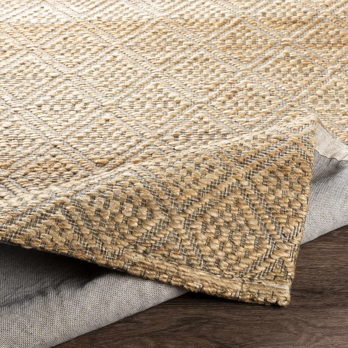 Buwoi Hand Woven Tan Jute Rug - Clearance, photo 7 of 13