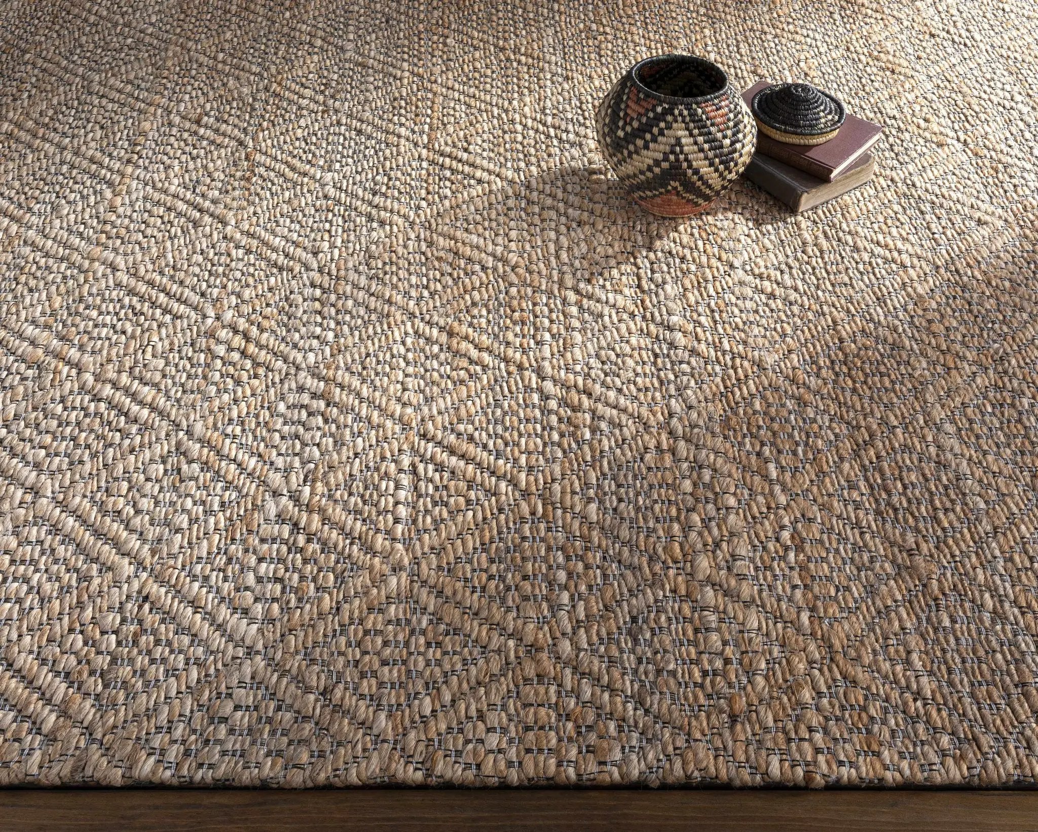 Buwoi Hand Woven Tan Jute Rug - Clearance by Boutique Rugs