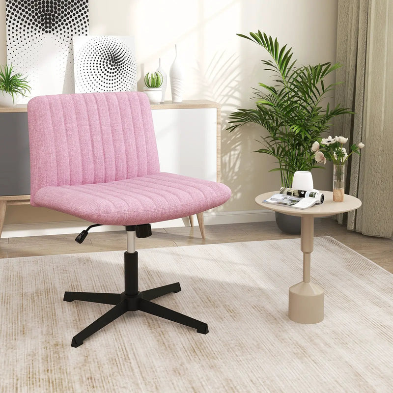 Criss Cross Legged Chair No Wheels 120¬∞ Rocking Adjustable Height by DirectDeals