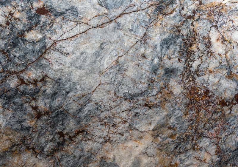 Cristallo Azur Polished Quartzite Slab Random