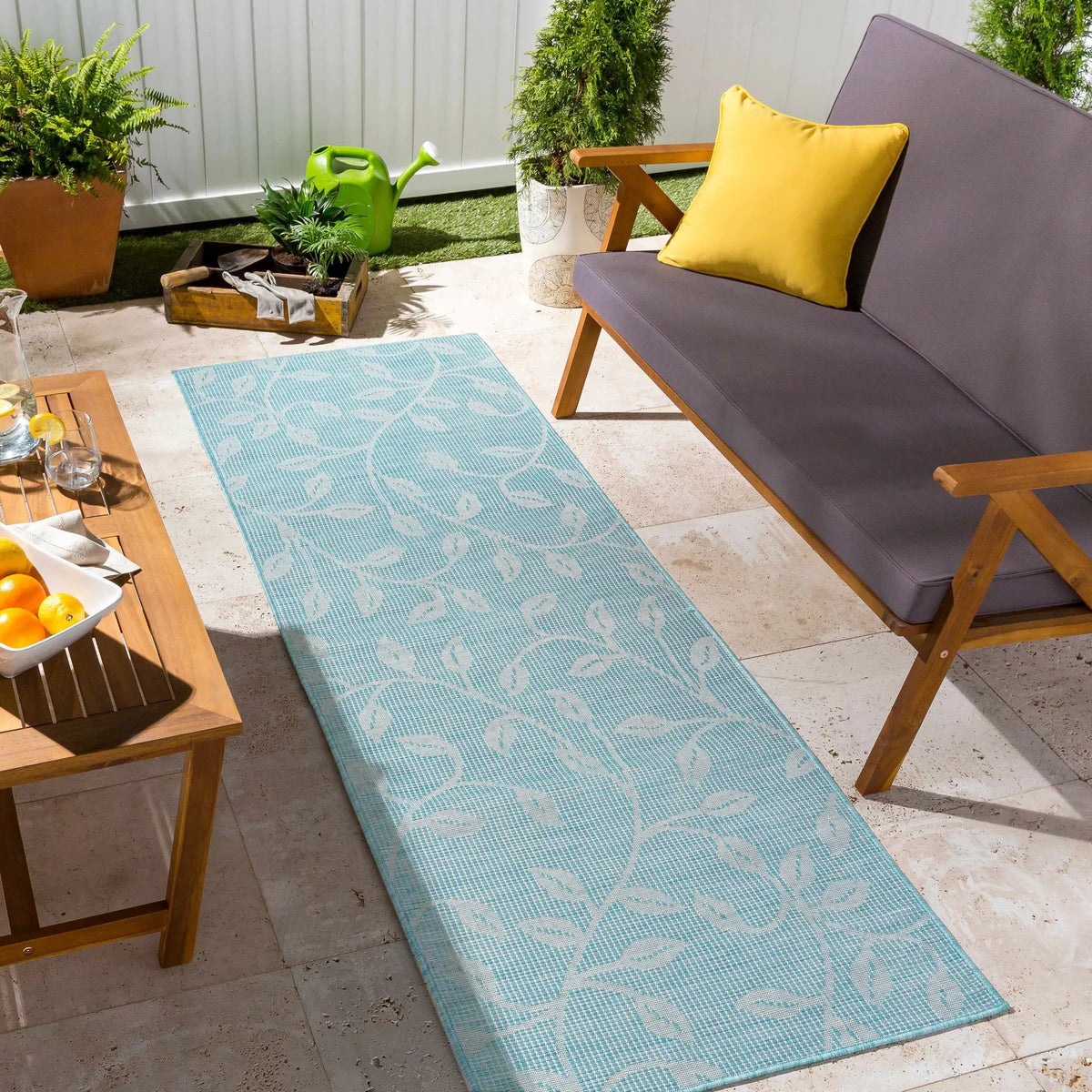 Cairnlea Outdoor Area Rug - Clearance, installed in a room 2