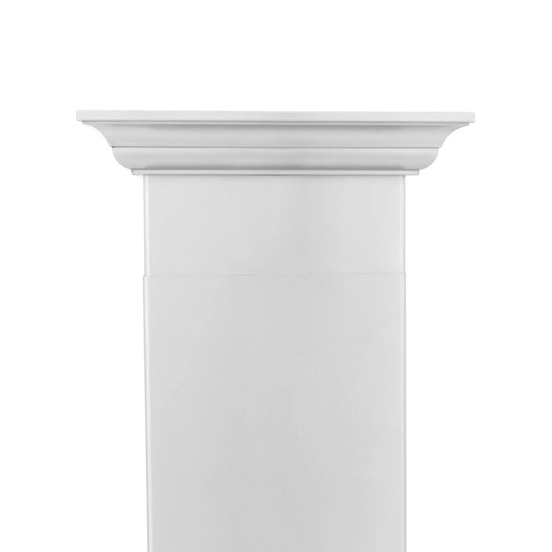 Crown Molding 6 Wall Range Hood Stainless, CM6-455/476/477/667/697 by Farmhouse Kitchen and Bath