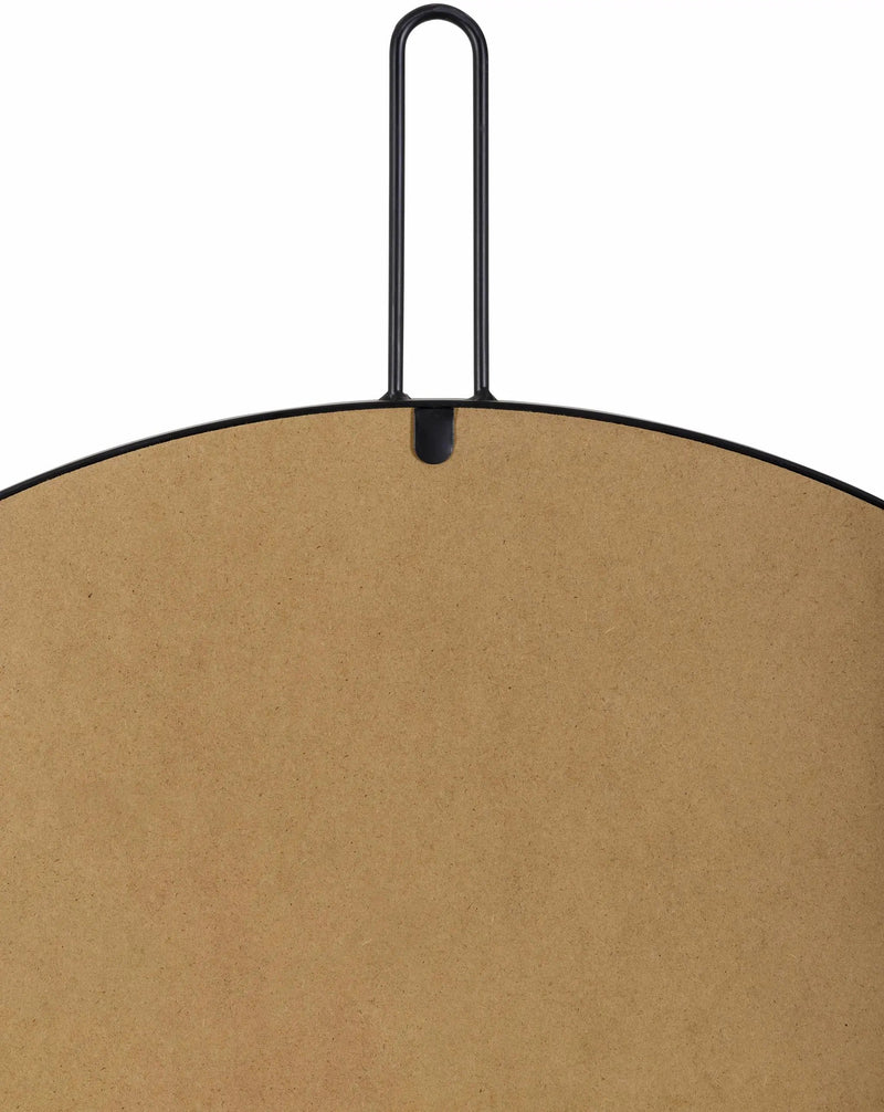 Comaltepec Black Metal Mirror - Clearance by Boutique Rugs