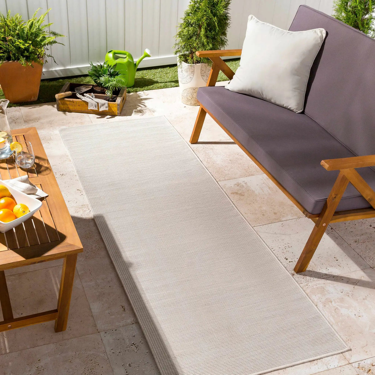 Currimundi Outdoor Area Rug - Clearance, installed in a room 2