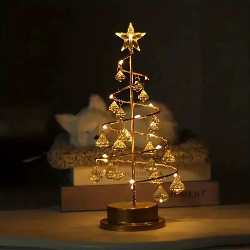 Crystal Diamond Christmas Tree Night Light Large by House Of Avana