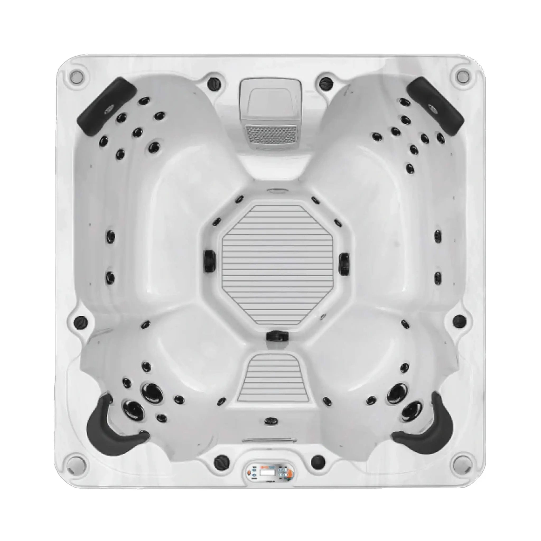 CSC Louisiana 7-Person 240V Luxury 46-Jet Spa With Cascading Waterfall [LS7K] (SAK39604) by SAKSBY WHOLESALE