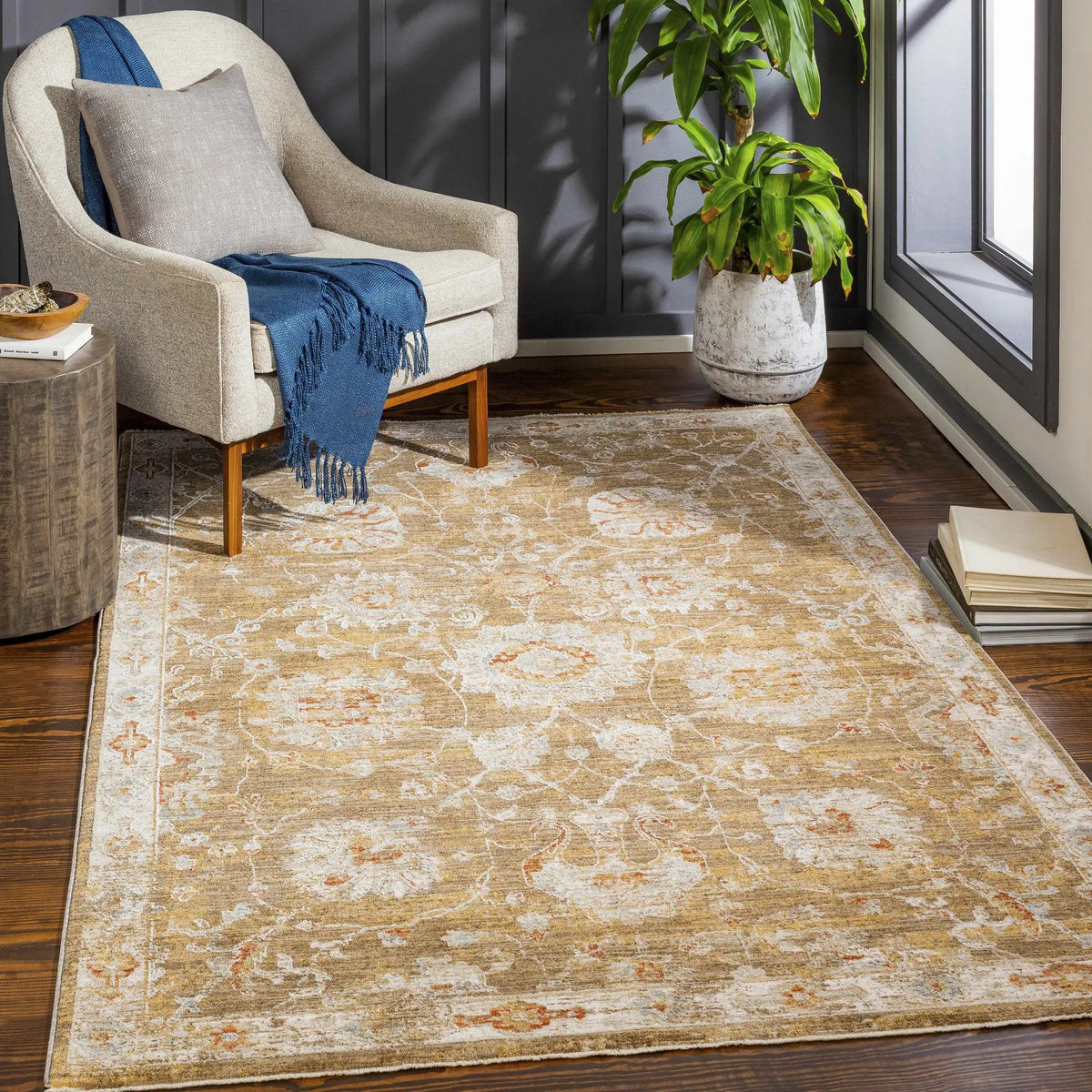 Castlegar Thick Luxe Area Rug - Clearance, installed in a room