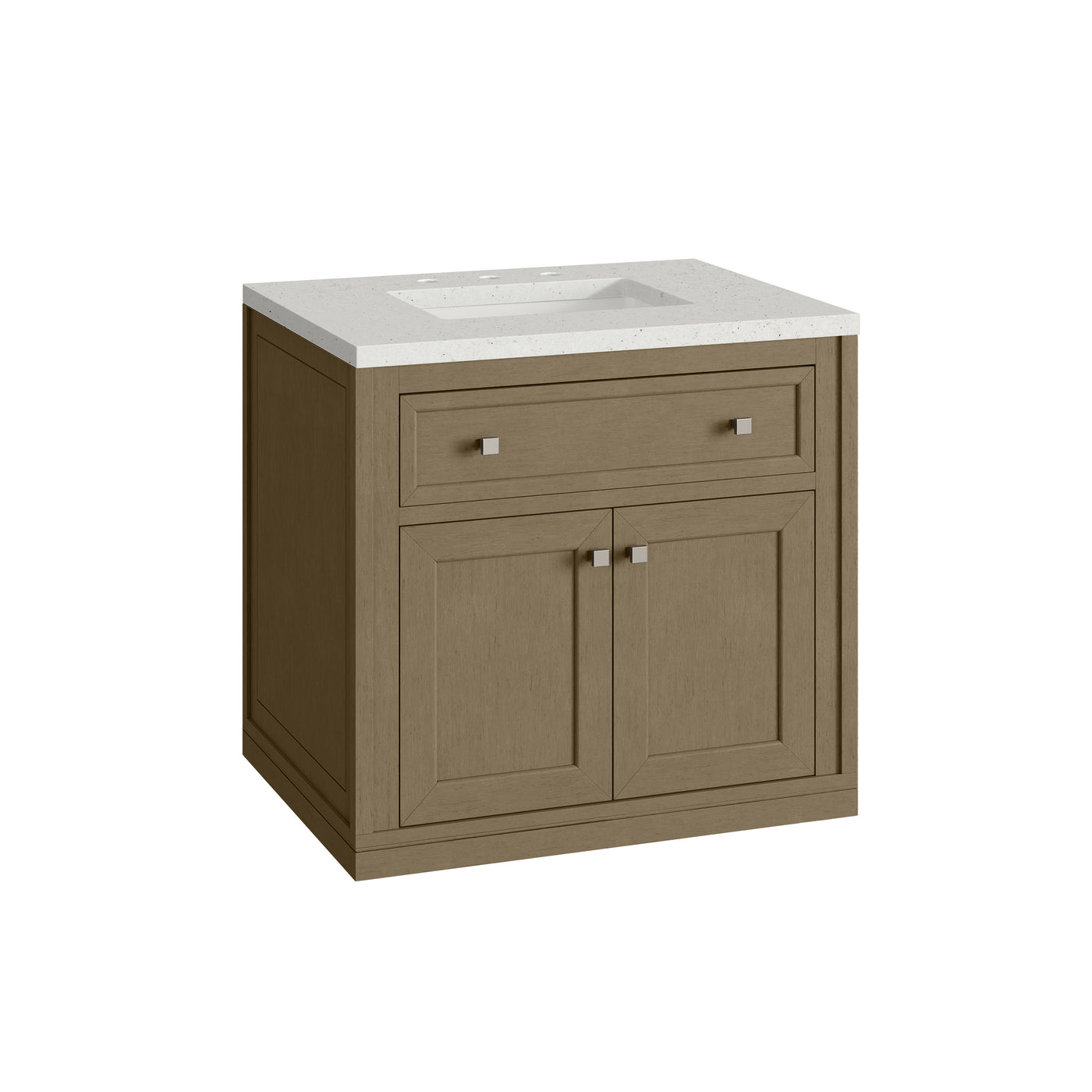 James Martin Chicago 30" Single Bathroom Vanity, Walnut Whisper, view 38