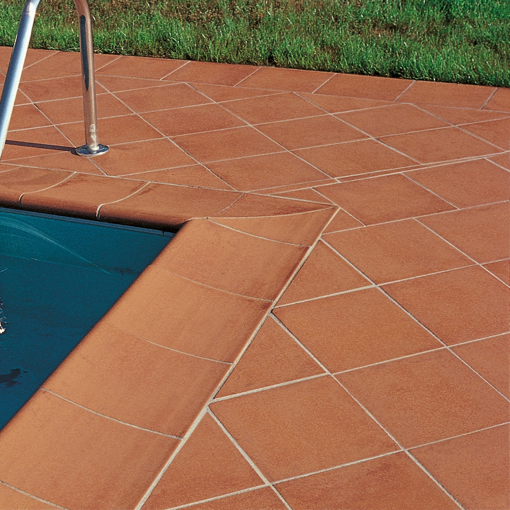 Cuadrado Satin Square Terracotta Tiles 10x10 Terracotta Satin 12x12 Tiles — 2