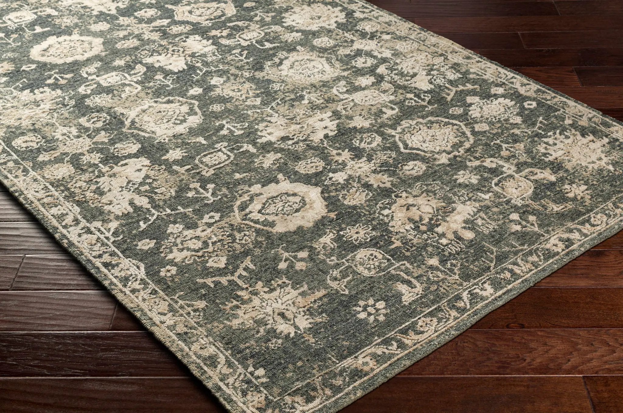 Cutlerville Handmade Wool Area Rug - Clearance by Boutique Rugs