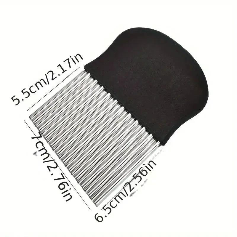 Cutter - Wavy Metal Stainless Steel by House Of Avana