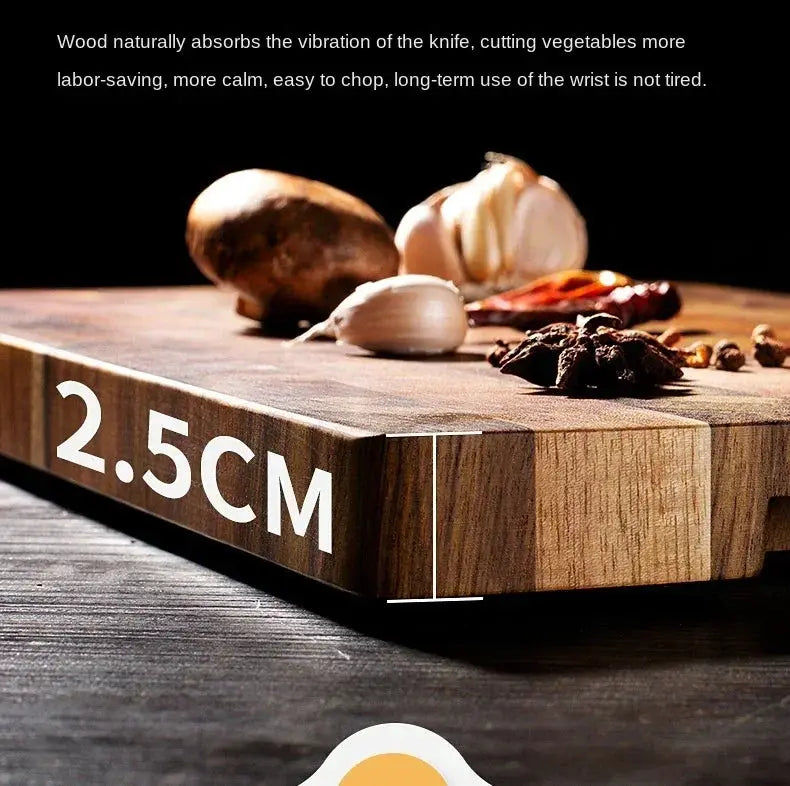 Cutting Board - Double-sided Acacia Wood Large by House Of Avana