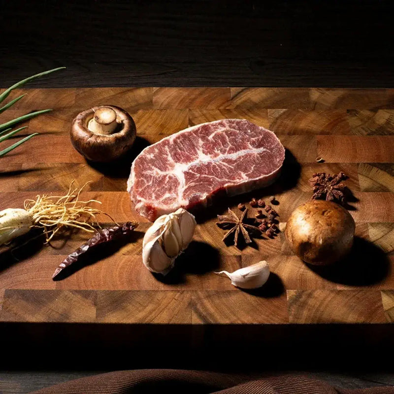 Cutting Board - Double-sided Acacia Wood Large by House Of Avana